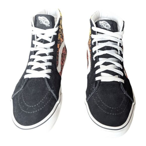 VANS Sk8-Hi 'Logo Flake' Sneakers Size 9.5 - Picture 4 of 11